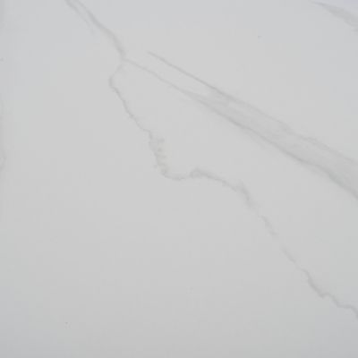 DINING TABLE ROUND SYNTEC HM9309.02 SINTERED STONE WHITE METAL LEGS Φ115x75H