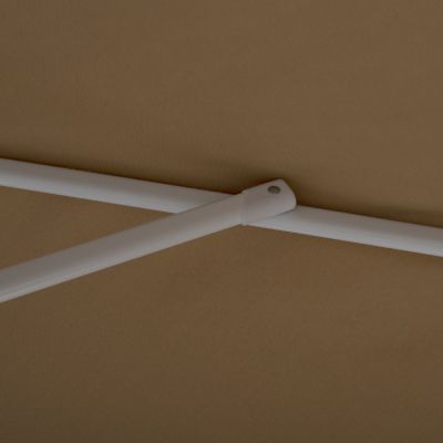 ALUMINUM UMBRELLA Φ3Μ HM6003.02 MOKA WITH ELEVATOR