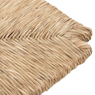 RUSH-MATT REPLACEMENT SEAT FOR WOODEN STOOLS-33Χ33Χ3.5cm(thickness) ΗΜ5098.11
