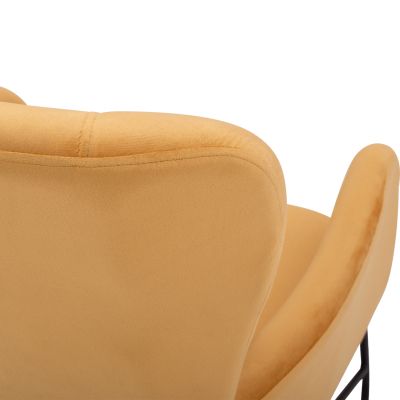 DANIA Фотьойл Velvet Gold 67x80x102 см.