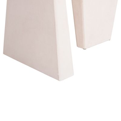 DINING TABLE SERIES SANTORINI HM18042 FIR WOOD TABLETOP-MDF LEGS IN OFF WHITE 180x90x75Hcm.