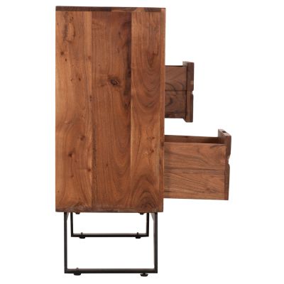 Чекмедже Fansi 3 Чекмедже HM8474.11 от масивно акациево дърво 80Χ35Χ85