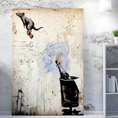 WALL PAINTING SERIES GOBI HM4826 PRINTED CANVAS 50x3(thickness)x70Hcm.