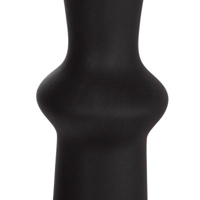 CERAMIC TABLE DECOR SCEPTER HM4637.02 MATTE BLACK Φ14x50Hcm.