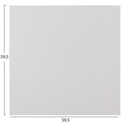 SQUARE HPL TABLETOP HM6363.02 COMPACT WHITE 59.5Χ59.5Χ1.5cm.