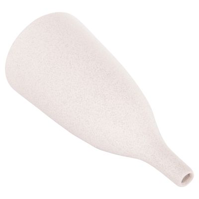 CERAMIC TABLE DECOR GALAD HM4635.01 OFF WHITE WITH CRYSTALLISATION Φ14x33,5H cm.