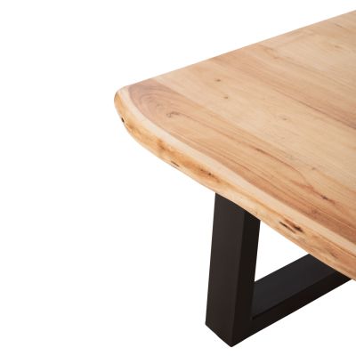 ХОЛНА МАСА МОНТАНА HM8166.21 ПЛОТ ДЕБЕЛИНА 4см.АКАЦИЕВО ДЪРВО В СВЕТЪЛ ЕСТЕСТВЕН ЦВЯТ 115x63x40Hcm.