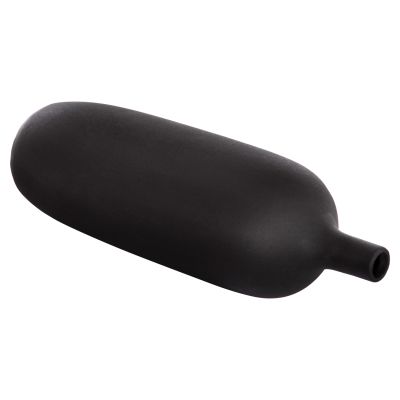 CERAMIC TABLE DECOR GALAD HM4623.02 MATTE BLACK Φ18x57Hcm.