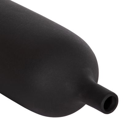 CERAMIC TABLE DECOR GALAD HM4623.02 MATTE BLACK Φ18x57Hcm.