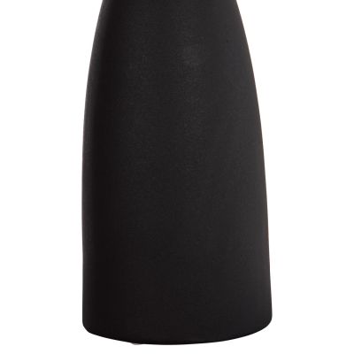 CERAMIC TABLE DECOR GALAD HM4634.02 BLACK MATTE Φ14x39H cm.