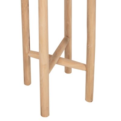 ПОСТАНТ ЗА ЦВЕТЯ HOVER HM7936 ТИКОВО ДЪРВО В ЕСТЕСТВЕН ЦВЯТ Φ30x100Hcm.