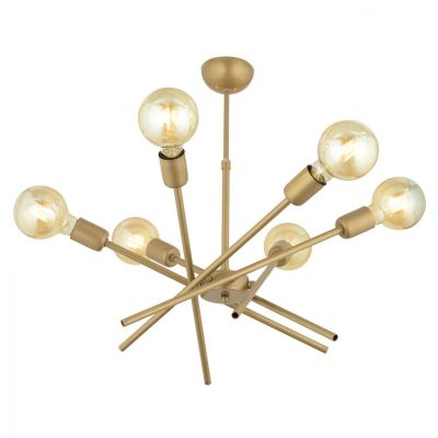 CEILING LIGHT METALLIC GOLD HM7401.02 60x70Y cm.