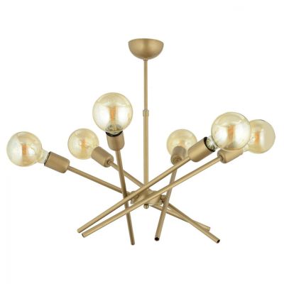 CEILING LIGHT METALLIC GOLD HM7401.02 60x70Y cm.