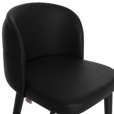 БАР СТОЛ MARCELLO PROFESSIONAL HM9280.41 PU ЧЕРЕН ДЪРВЕН 50x58x100Hcm.