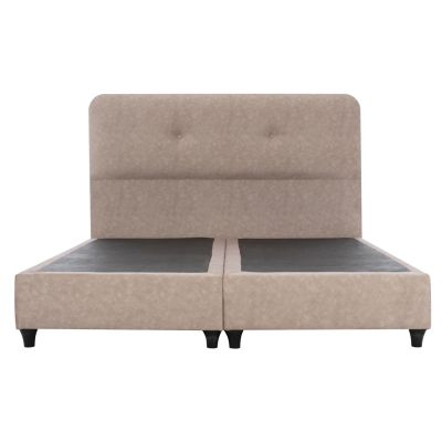 Легло FB9637.22 DOLORES, бежов плат тип НАБУК, 150x200