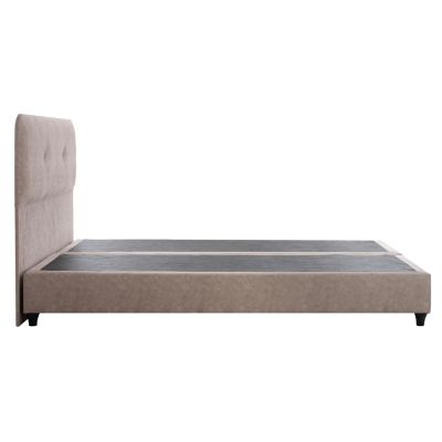 Легло FB9637.22 DOLORES, бежов плат тип НАБУК, 150x200