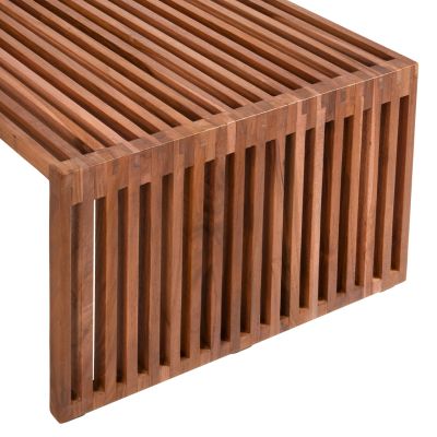 COFFEE TABLE SET OF 2 NYA HM9548 TEAK WOOD IN NATURAL COLOR 116x60x46,5Hcm.