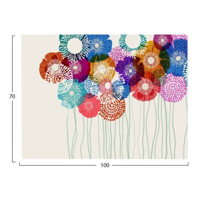 WALL PAINTING SERIES GOBI HM4776 PRINTED CANVAS 100x3(thickness)x70Hcm.