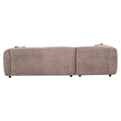 ЪГЛОВ ДИВАН (ЛЯВ) TREAT HM3277.02L ТЪМНО БЕЖОВ ДАМАС 270x163x74Hcm.