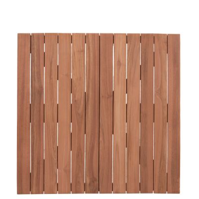 TABLETOP SQUARE HM18135 TEAK WOOD--NATURAL COLOR 60x60x4(thickness)cm.