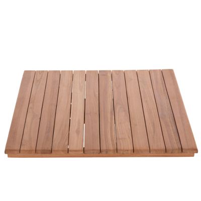 TABLETOP SQUARE HM18135 TEAK WOOD--NATURAL COLOR 60x60x4(thickness)cm.