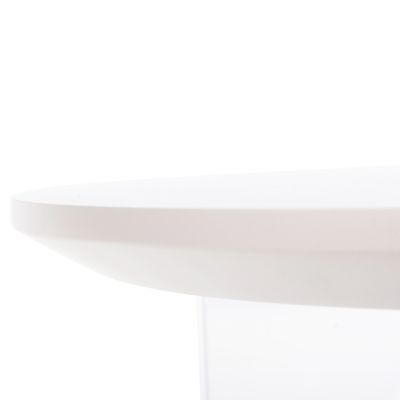 ХОЛНА МАСА ACRYLON HM9779.01 HPL БЯЛ МРАМОР-АКРИЛНИ КРАКА Φ40x41Hcm.