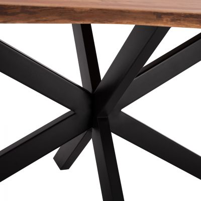 Dining Table 160x90x77 Montana Superior 3.5 thickness Solid Acacia HM8481.11