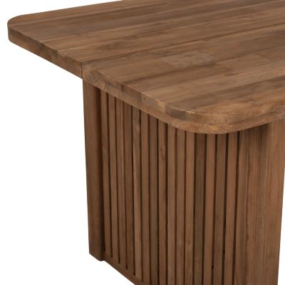 DINING TABLE BONTANG HM9641 RECYCLED TEAK IN NATURAL RUSTIC COLOR 200x90x76Hcm.