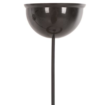 CEILING PENDANT LAMP INDOORS HM7947.02 WITH BROWN CAP Φ30-40x77Hcm.