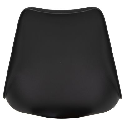 REPLACEMENT SEAT/BACKREST FOR BAR STOOL VEGAS HM8000.12 BLACK POLYPROPYLENE
