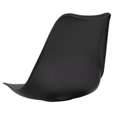 REPLACEMENT SEAT/BACKREST FOR BAR STOOL VEGAS HM8000.12 BLACK POLYPROPYLENE