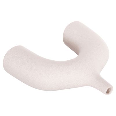 CERAMIC TABLE DECOR SERIES ISIL HM4601.01 OFF WHITE WITH CRYSTALLISATION 35x10x32.5Hcm.