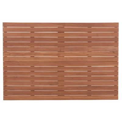 TABLETOP RECTANGULAR HM18138 TEAK WOOD--NATURAL COLOR 120x80x4(thickness)cm.