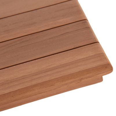 TABLETOP RECTANGULAR HM18138 TEAK WOOD--NATURAL COLOR 120x80x4(thickness)cm.