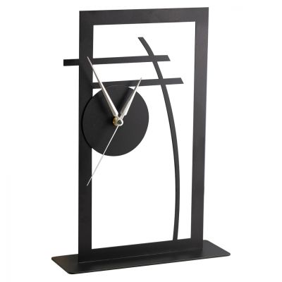 METAL TABLE CLOCK HM7472 22x33 cm.