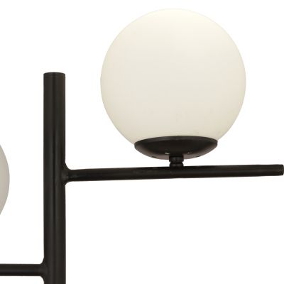 ΦΩΤΙΣΤΙΚΟ ΔΑΠΕΔΟΥ ΜΕΤΑΛΛΙΚΟ ΜΑΥΡΟ HM7432.01 30x158 ек.