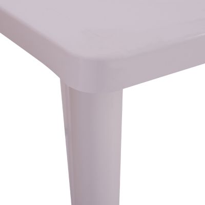 WHITE POLYPROPYLENE TABLE 0601010