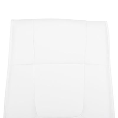 РЕЗЕРВНА ОБЛЕГАЛКА ЗА ОФИС СТОЛ HM1092.02 БЯЛО PU 50x14x70Hcm.