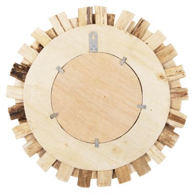 WALL MIRROR HM7719 DRIFTWOOD NATURAL 50X5X50H