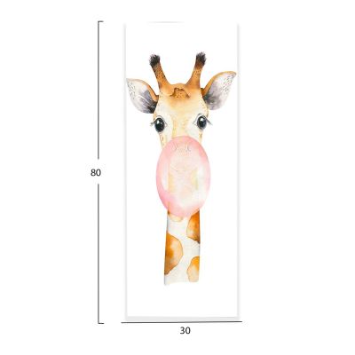 WALL PAINTING SERIES GOBI HM4800 PRINTED CANVAS 30x4(thickness)x80Hcm.