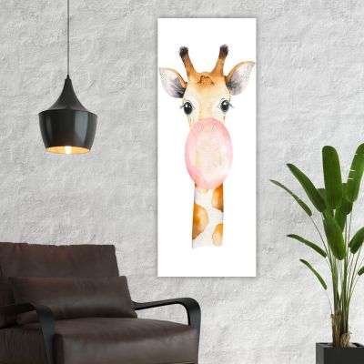 WALL PAINTING SERIES GOBI HM4800 PRINTED CANVAS 30x4(thickness)x80Hcm.