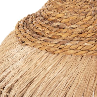 CEILING PENDANT MENDONG GRASS FIBERS IN NATURAL COLOR Φ38x34-120Hcm.HM7776