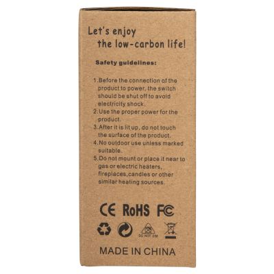 КРУШКА HM4189.01 LED НАЖКА 12W E27 3000K CLEAR