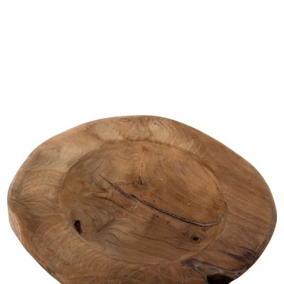 TABLE DECOR BOWL YOKI HM9627 TEAK WOOD Φ29x6Hcm.