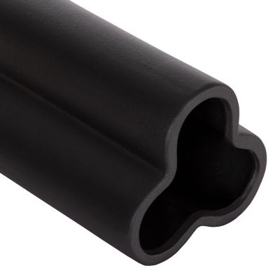 CERAMIC TABLE DECOR GLAZE HM4612.02 MATTE BLACK Φ14x29Hcm.