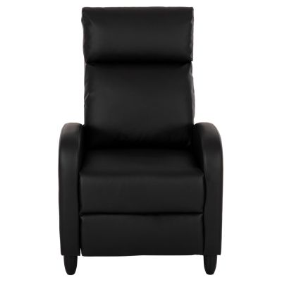 КРЕСЛО RELAX HIBER HM9782.11 ЧЕРНО PU 67,5x90x104Hcm.