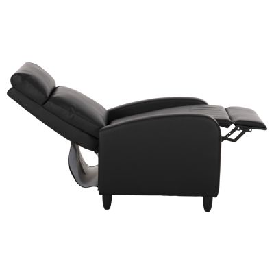 КРЕСЛО RELAX HIBER HM9782.11 ЧЕРНО PU 67,5x90x104Hcm.