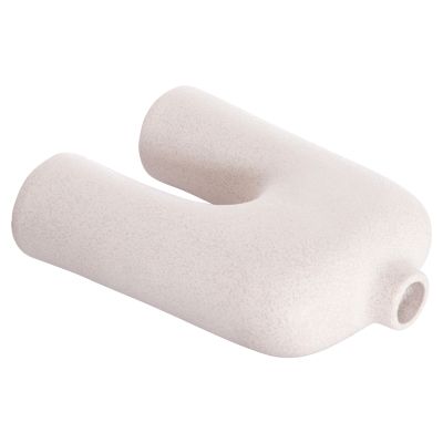 CERAMIC TABLE DECOR SERIES ISIL HM4599.01 OFF WHITE WITH CRYSTALLISATION 22x8x29Hcm.