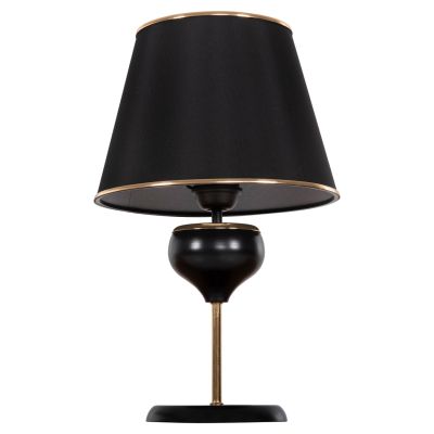 НАСТОЛНА ЛАМПА FB97669.01, ЧЕРНО-ЗЛАТО, Φ20x50