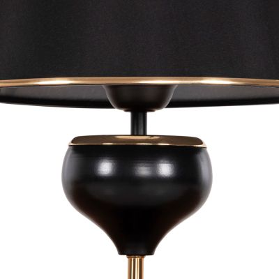 НАСТОЛНА ЛАМПА FB97669.01, ЧЕРНО-ЗЛАТО, Φ20x50